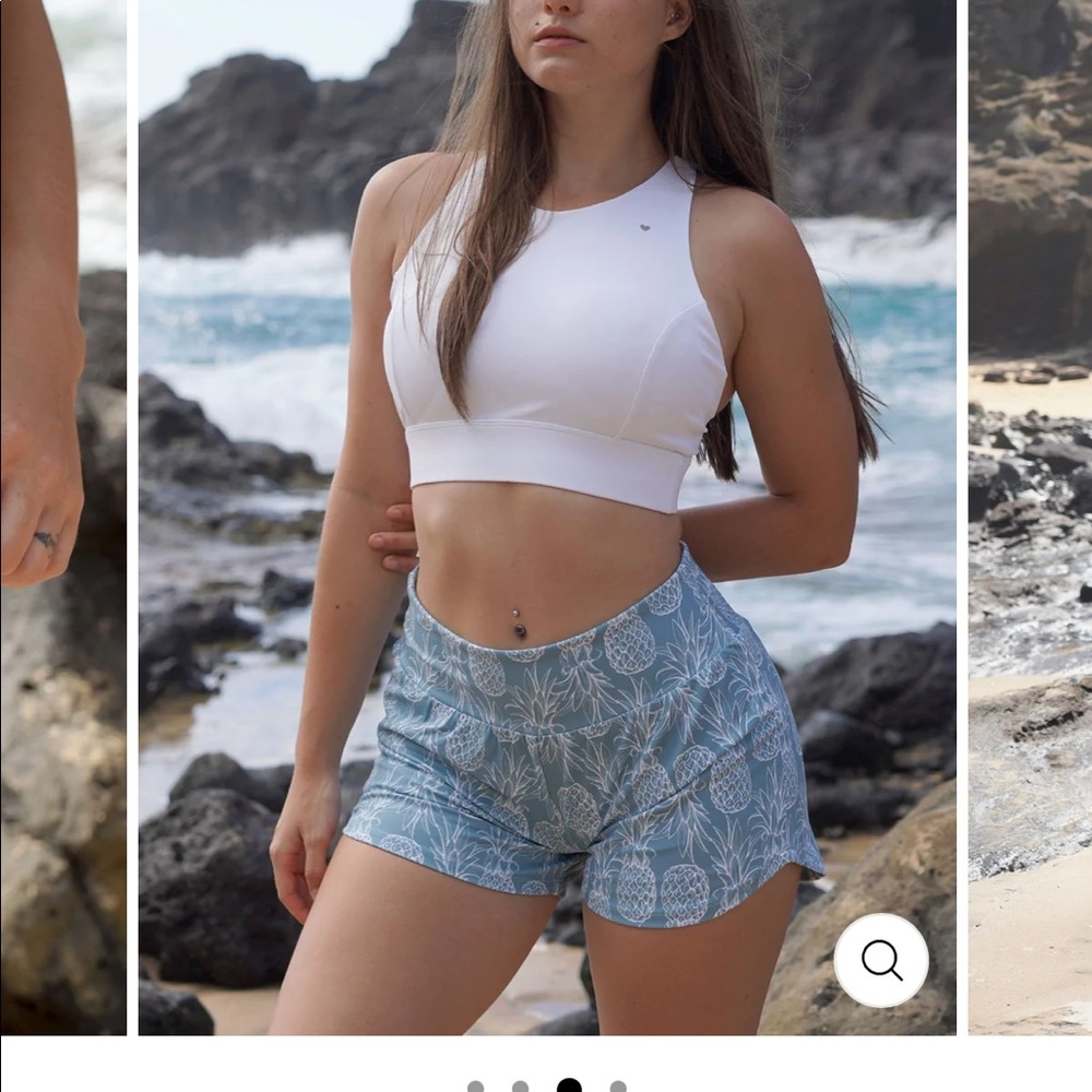 Love Fitness Apparel - Pineapple collection - Dusty Blue Pineapple Runners